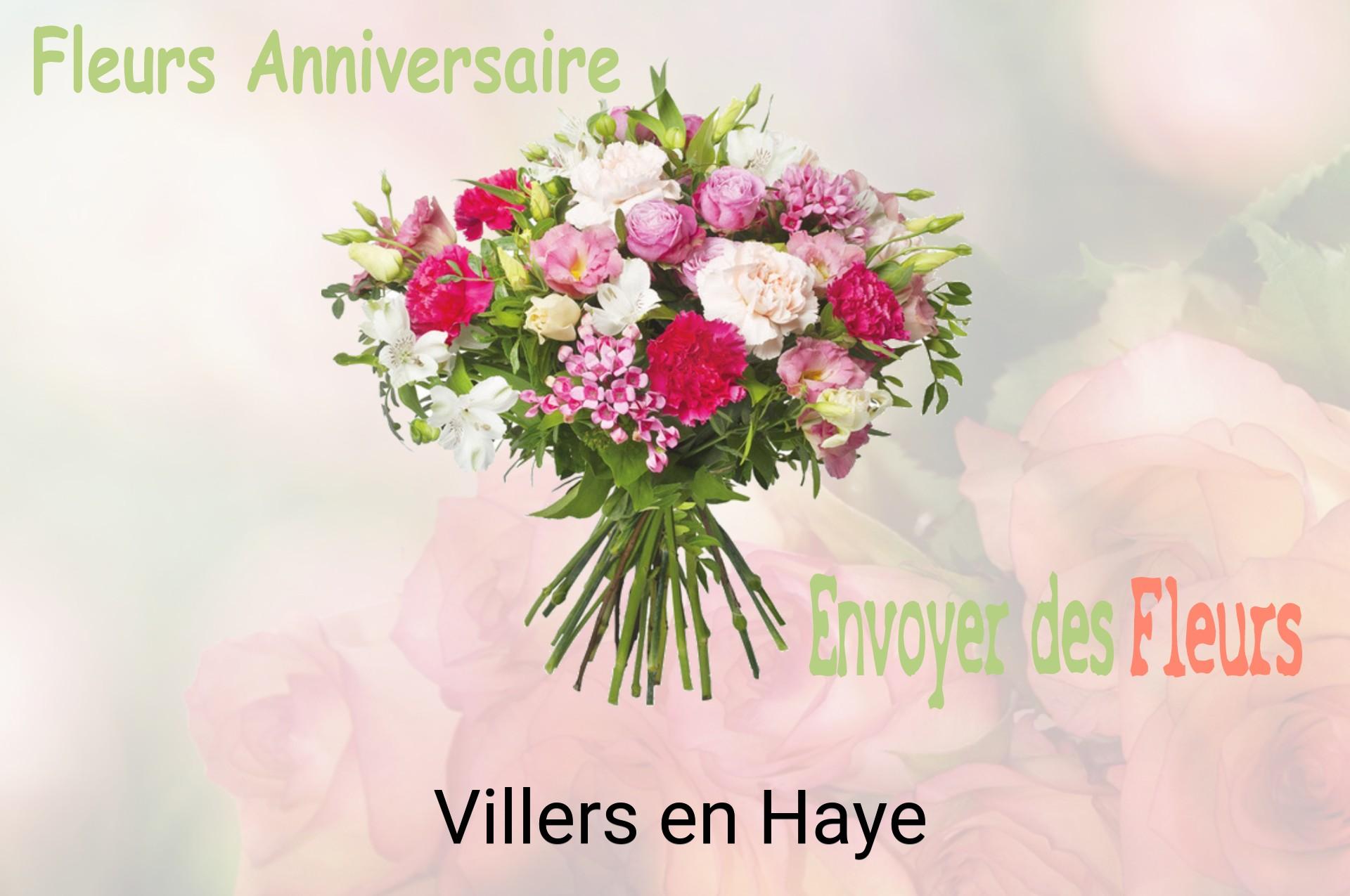 Bouquet de fleurs d’anniversaire livré à Villers-en-Haye