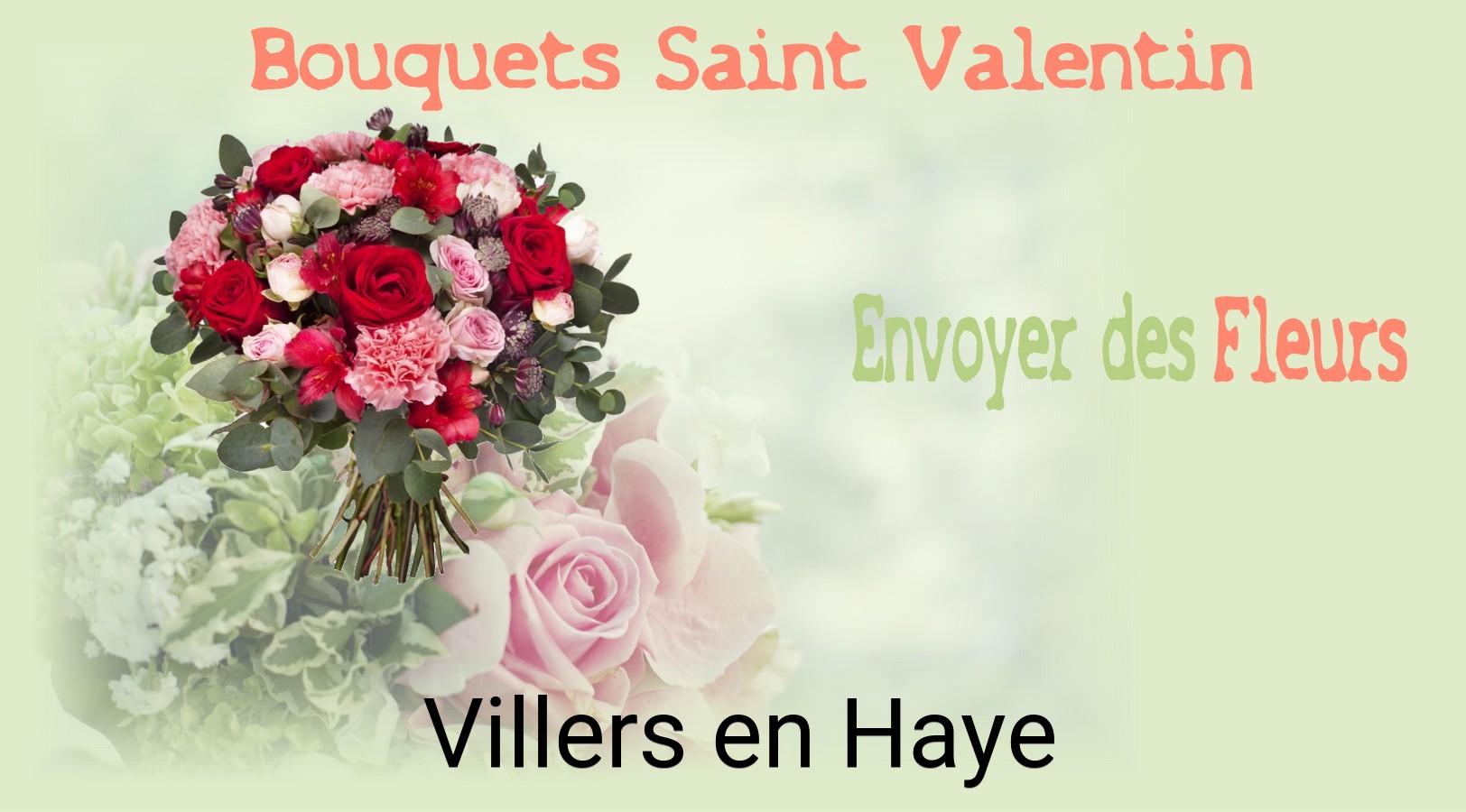 Roses de Saint-Valentin livrées à Villers-en-Haye